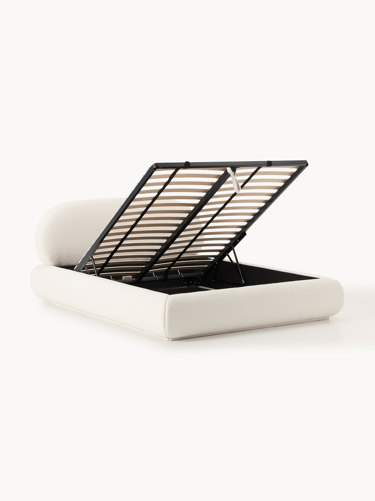 Albelle Teddy Upholstered Bed with Storage