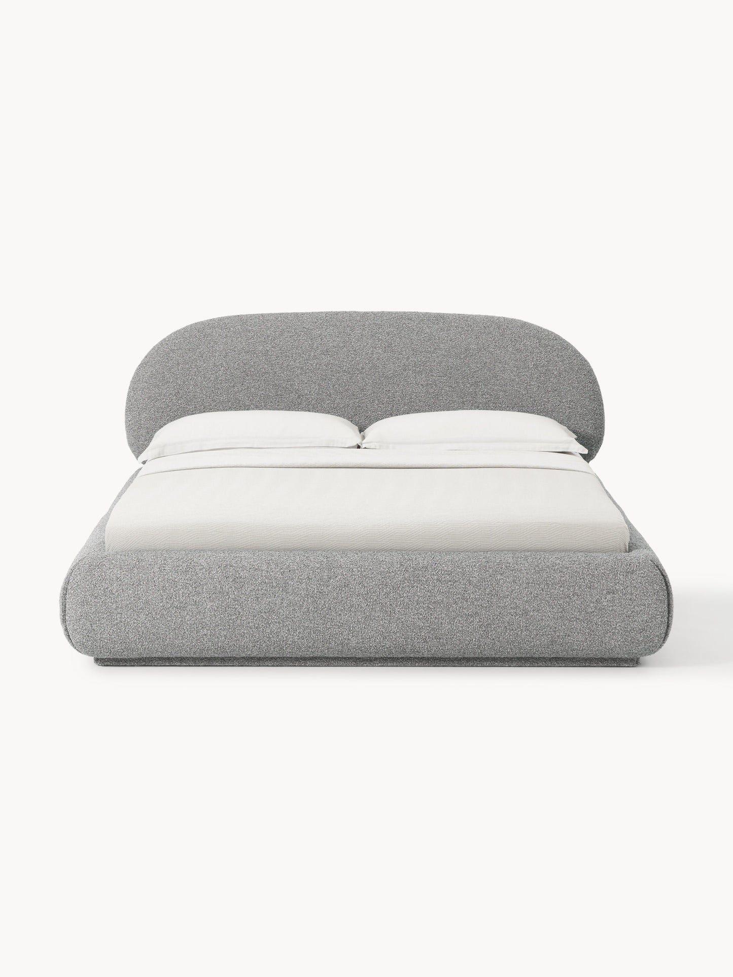 Albelle Upholstered Bouclé Bed