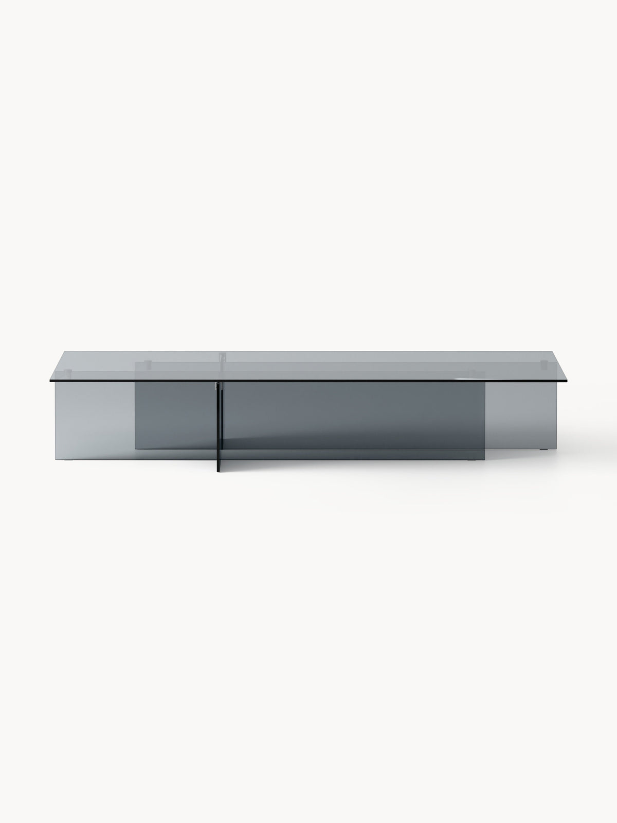 Anoulise Large Glass Coffee Table, W 160 cm