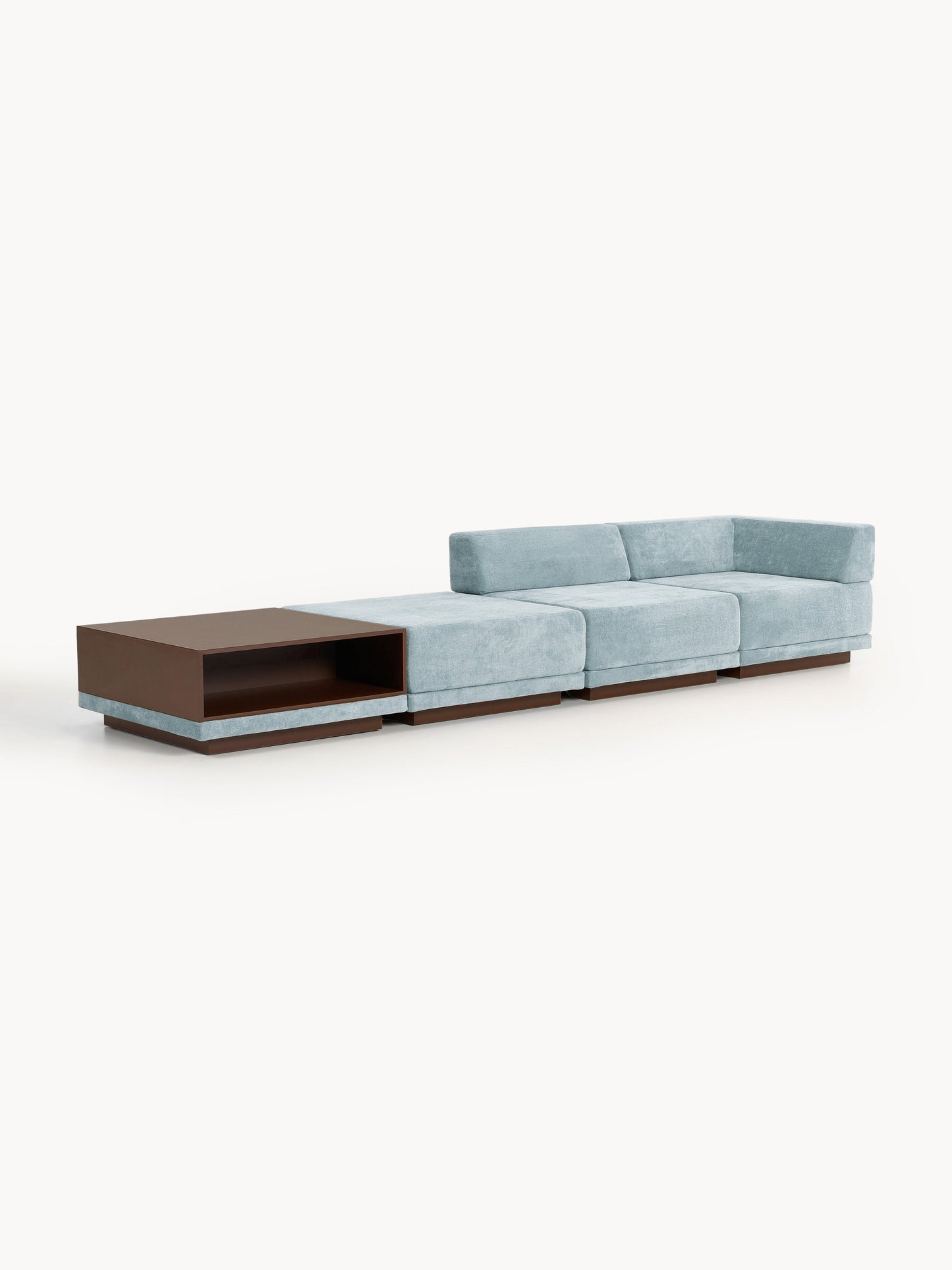 Colinaster Modular Sofa (4-Seater) with Coffee Table & Ottoman
