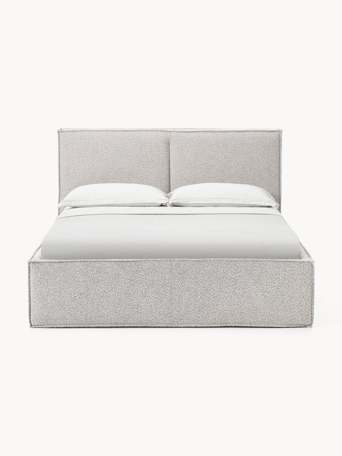 Drennica Upholstered Bed in Bouclé