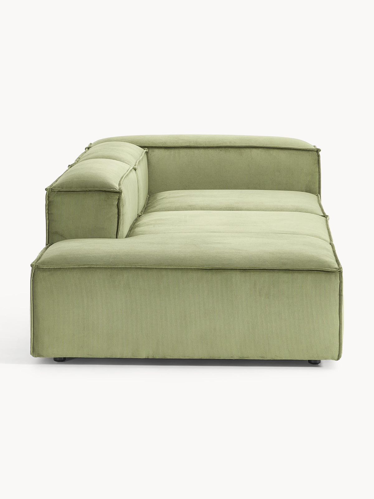 Lennaster Modular Corduroy Ottoman