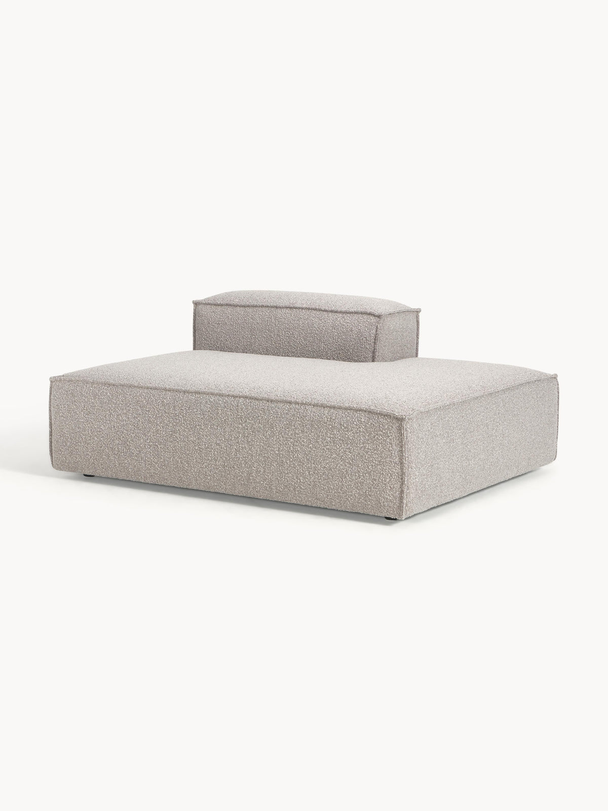 Lennaster Ottoman Module in Bouclé