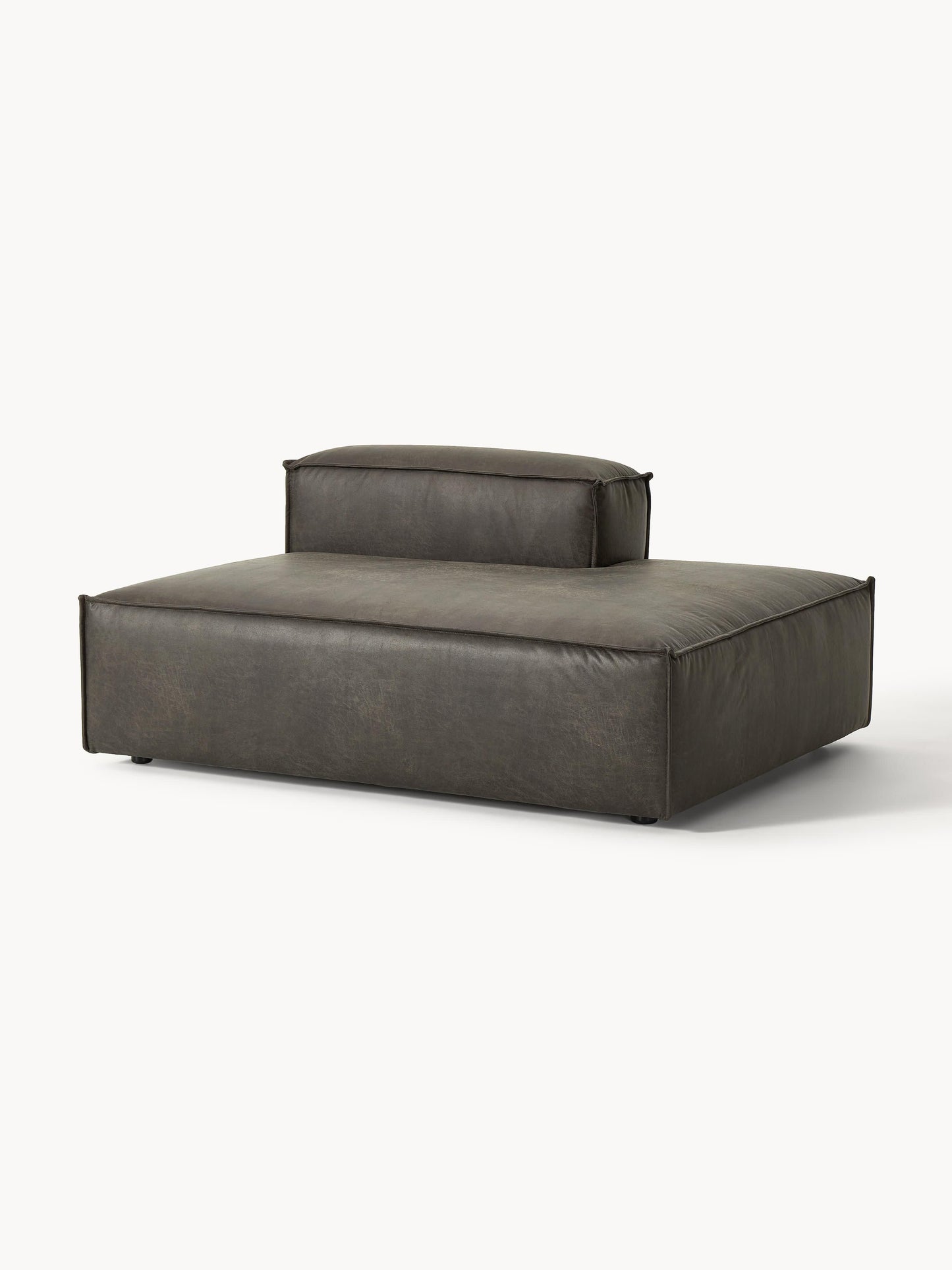 Lennaster Ottoman Module in Leather