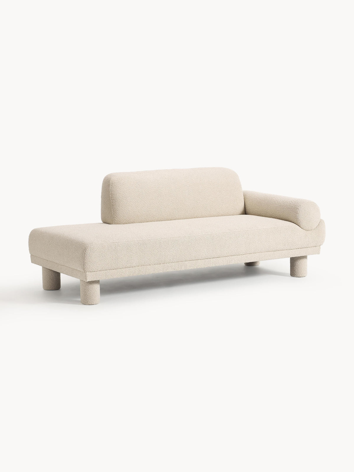 Lilandre Bouclé Ottoman