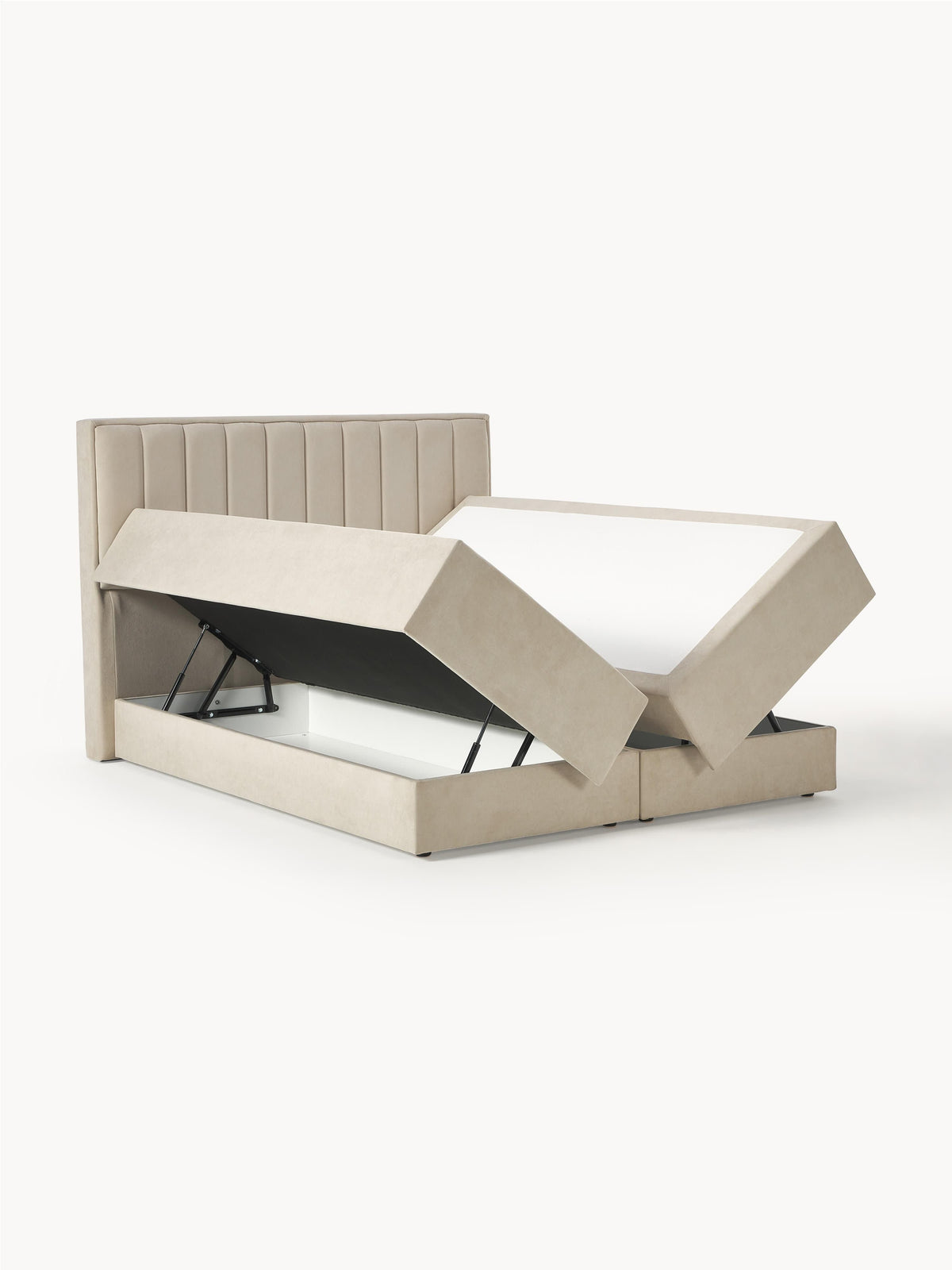 Livandre Box Spring Bed with Storage
