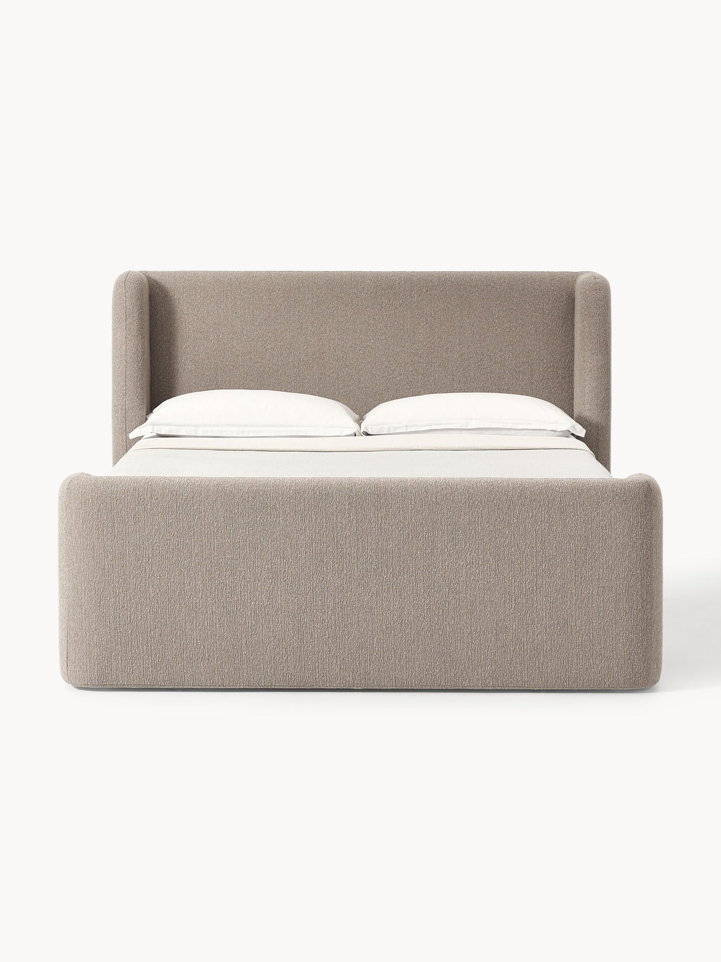 Perlisse Bouclé Box Spring Bed