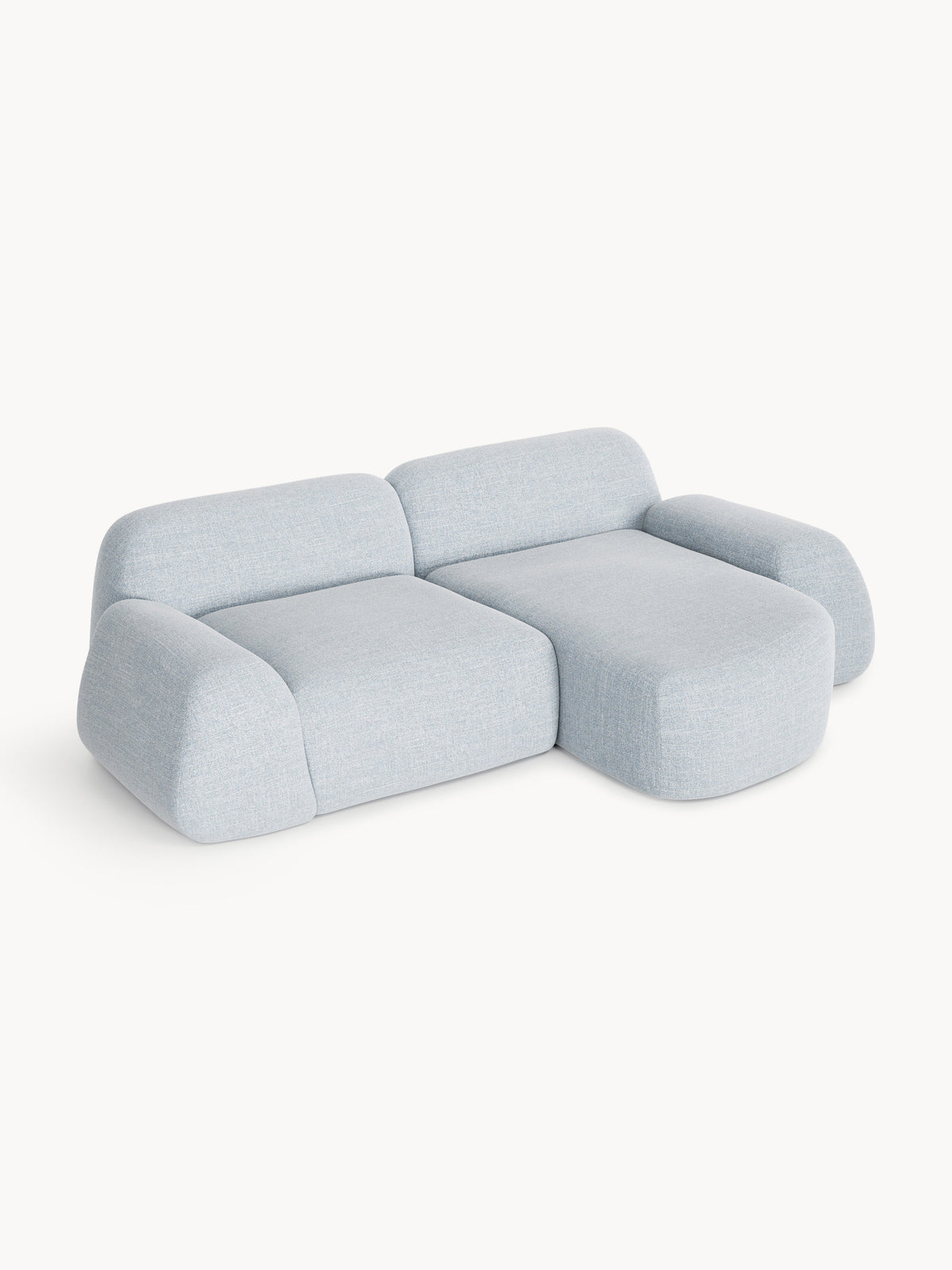 Wolkelle Modular Bouclé Corner Sofa (3-Seater)