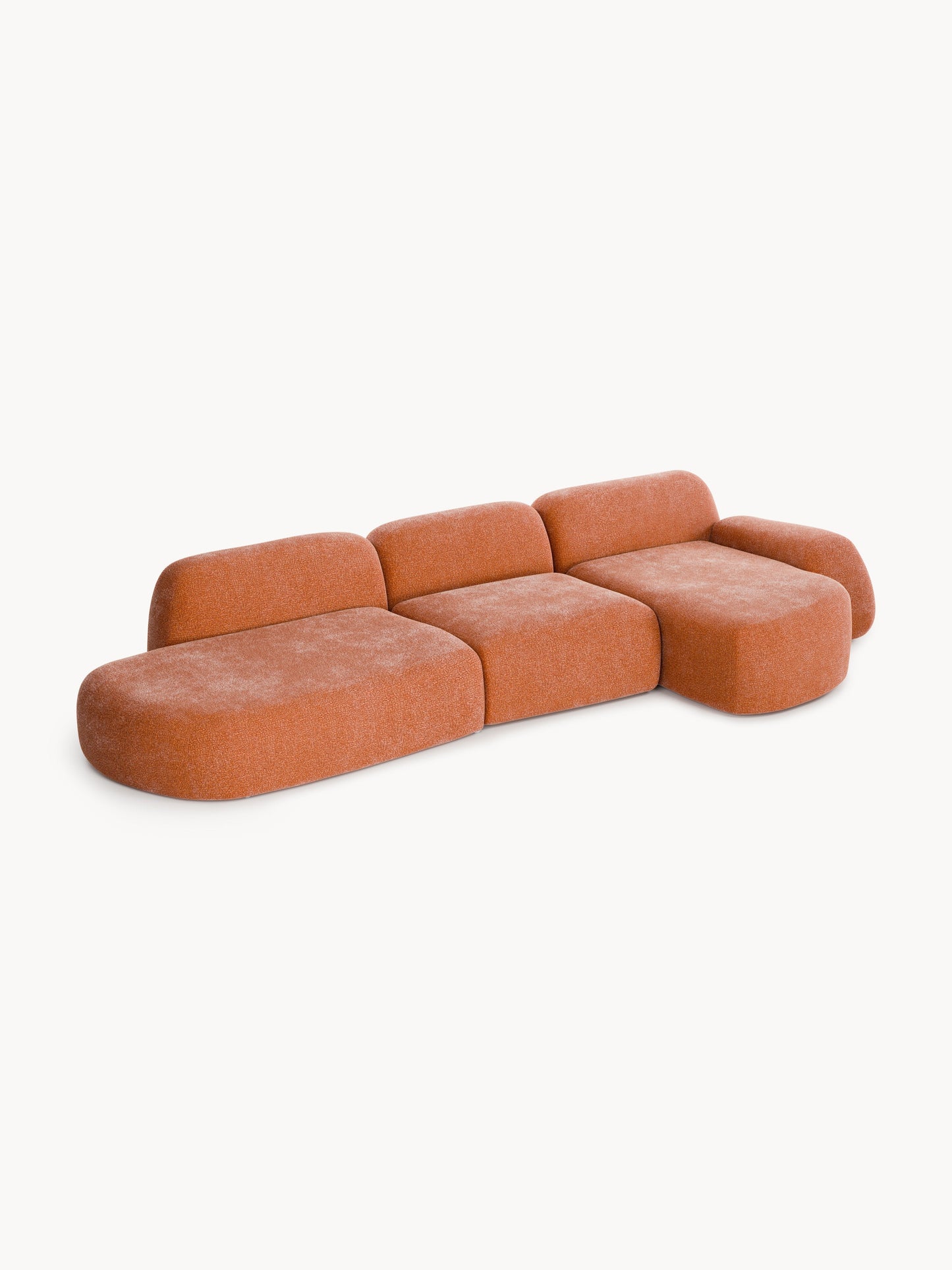 Wolkelle Modular Corner Sofa (4-Seater) with Chaise Longue