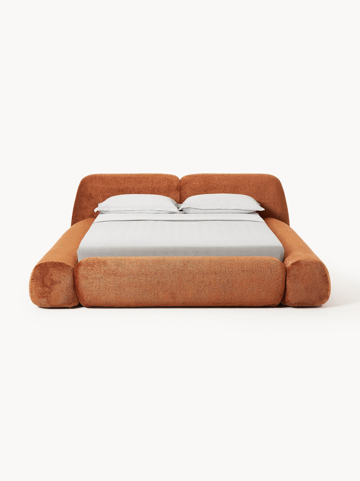 Wolkelle Teddy Bouclé Upholstered Bed