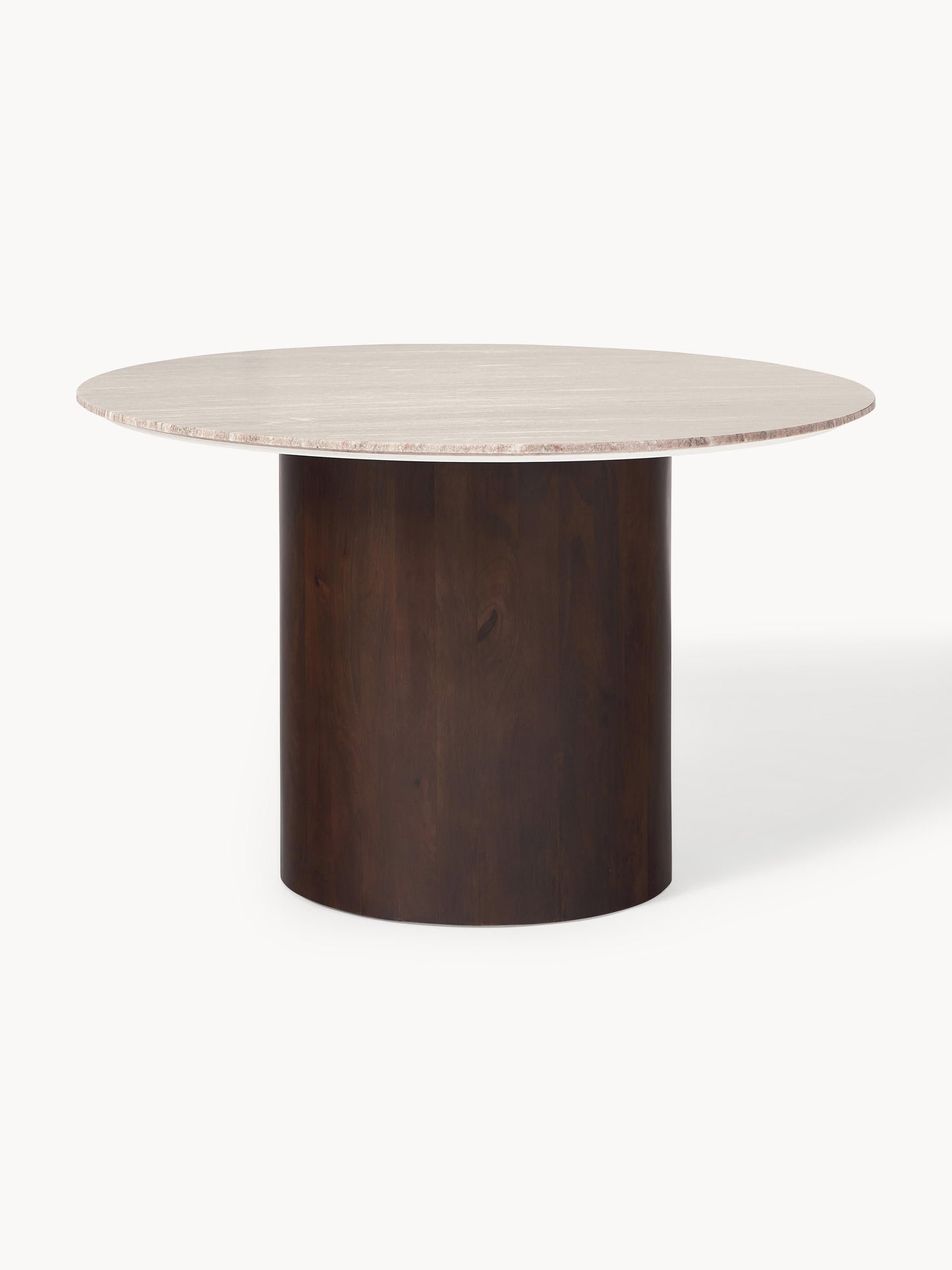 Abbilla Round Marble Dining Table, Ø 120 cm