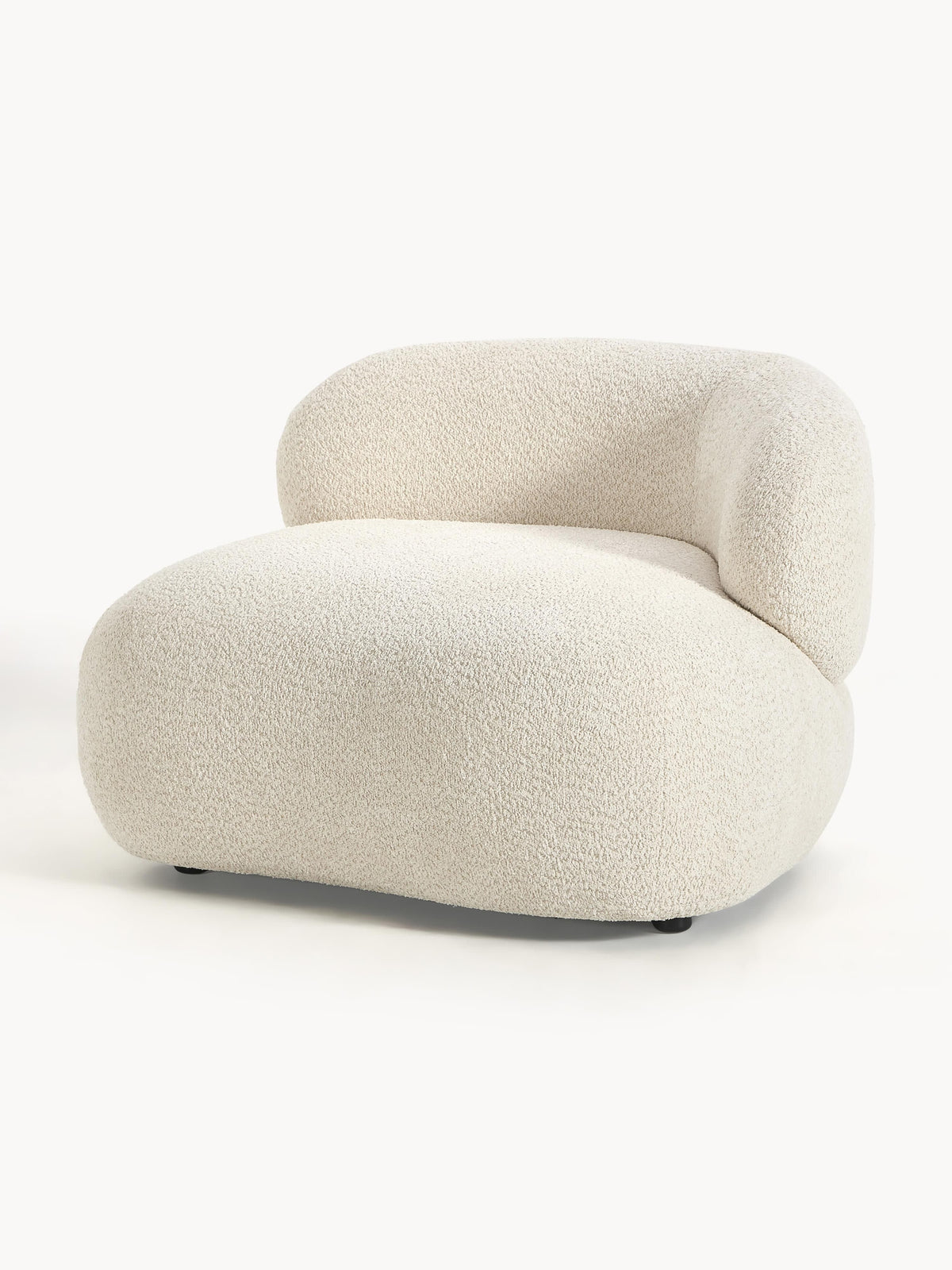 Albelle Lounge Chair in Teddy Bouclé