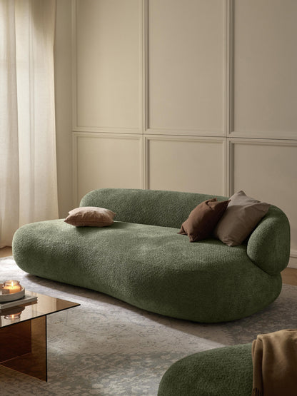 Albelle Sofa (3-Seater) in Teddy Bouclé