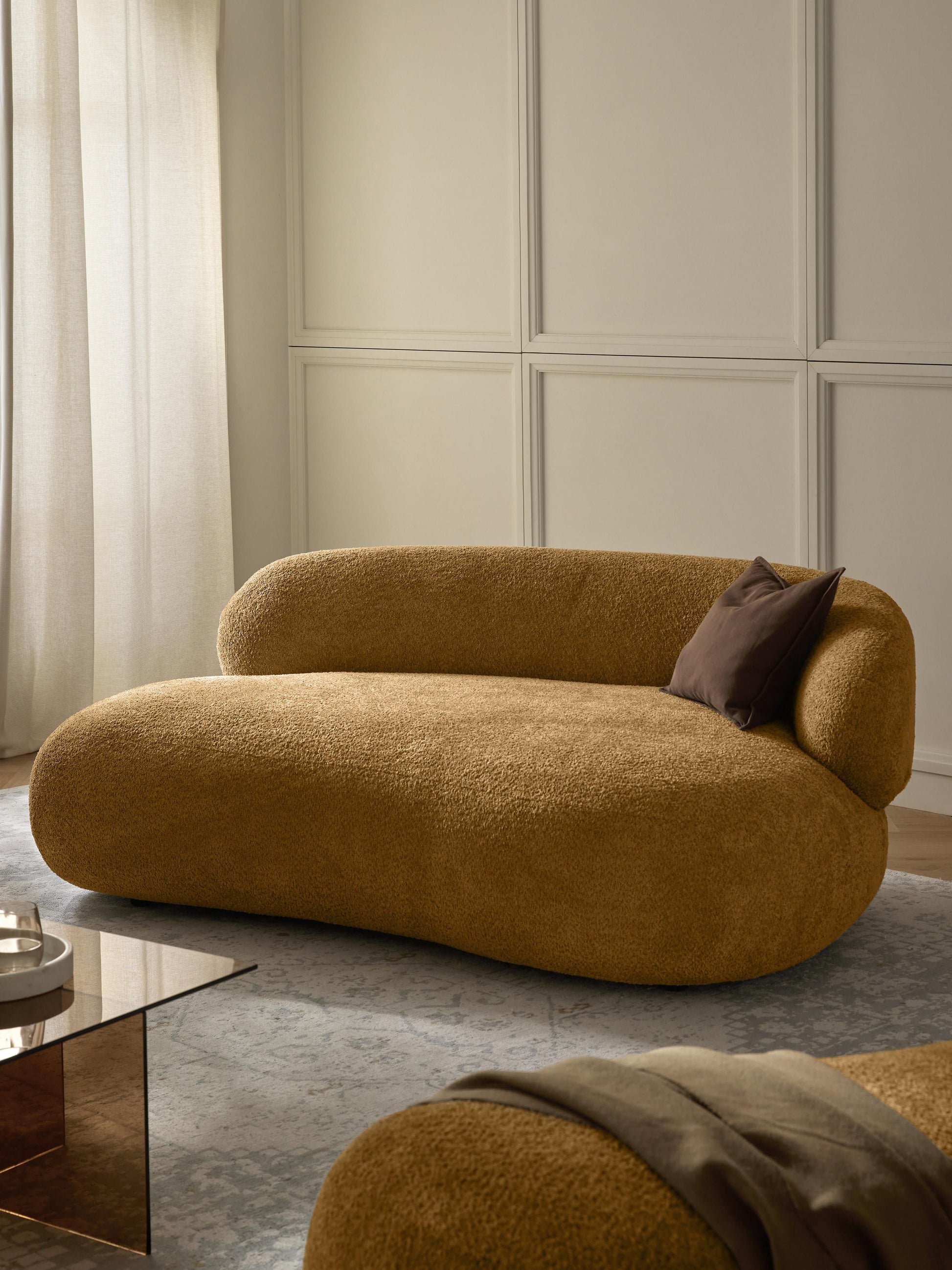 Albelle Teddy Bouclé Sofa (2-Seater)