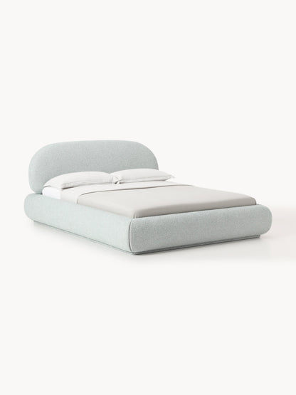 Albelle Upholstered Bouclé Bed