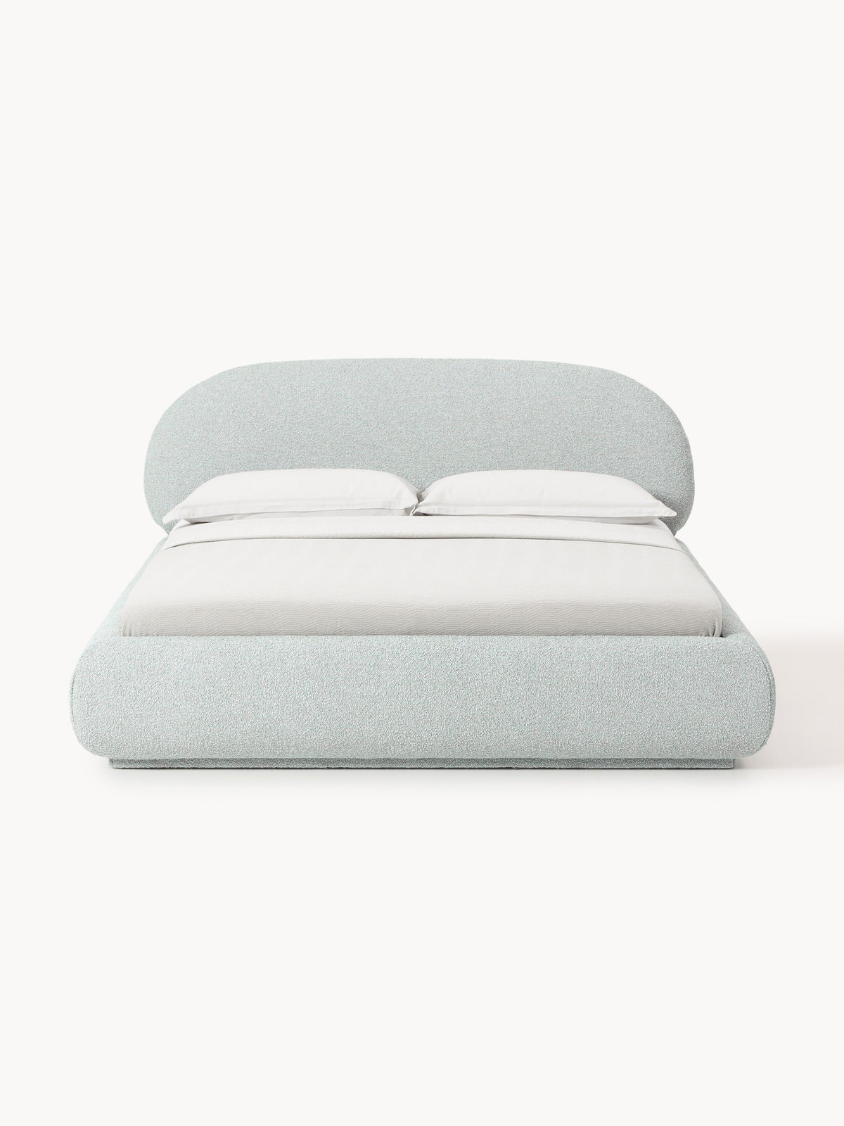 Albelle Upholstered Bouclé Bed