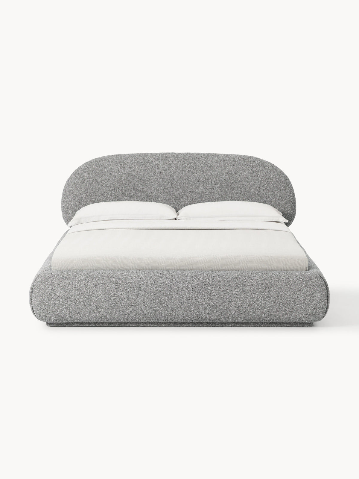 Albelle Upholstered Bouclé Bed