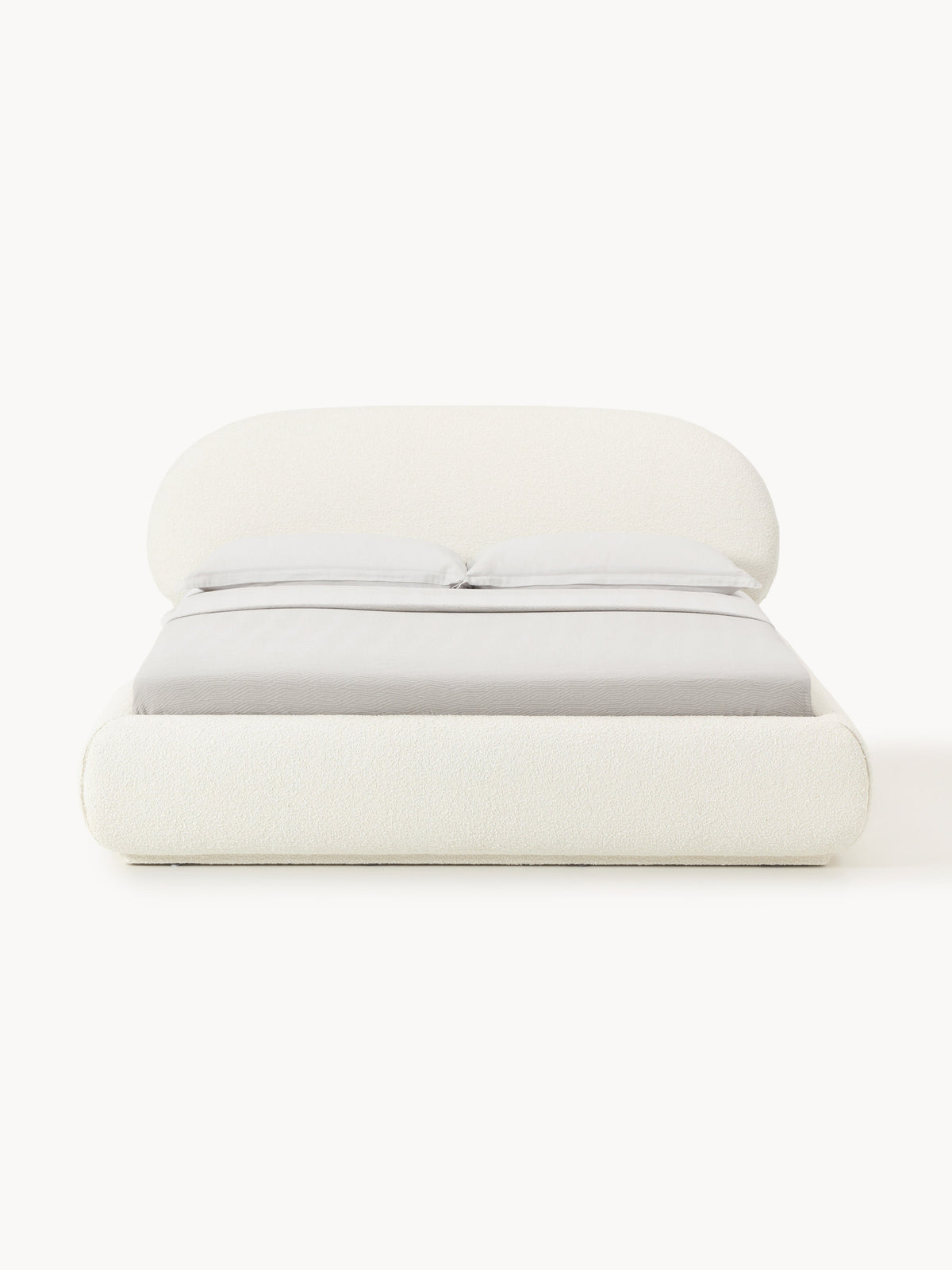 Albelle Upholstered Bouclé Bed