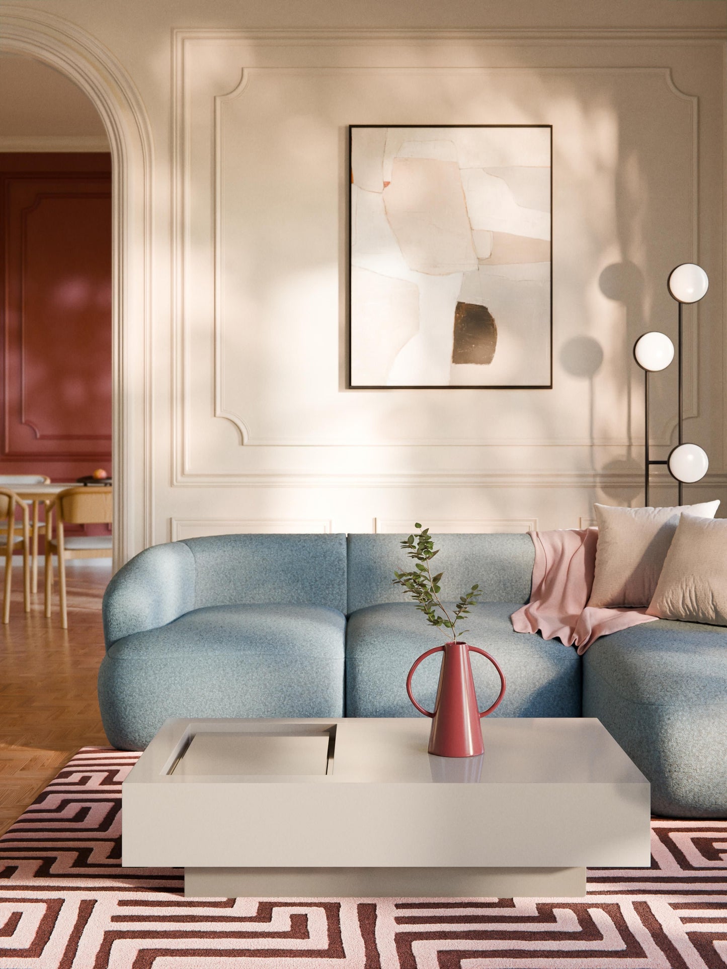 Alessilla Coffee Table with Storage, W 120 cm