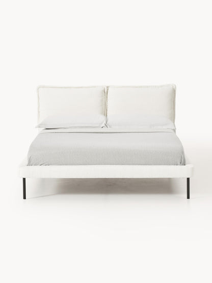 Amelbert Upholstered Teddy Bouclé Bed
