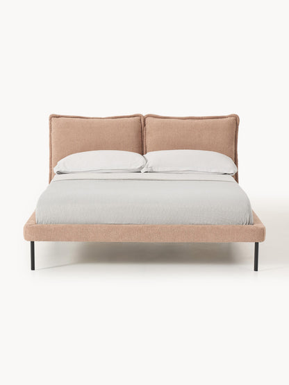 Amelbert Upholstered Teddy Bouclé Bed