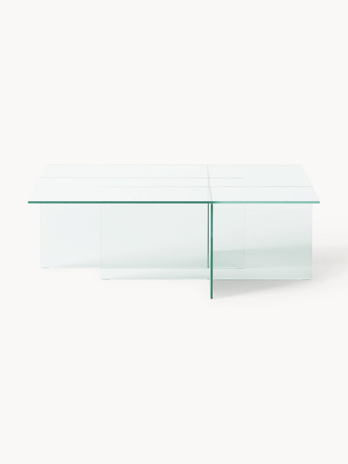Anoulise Glass Coffee Table, W 102 cm