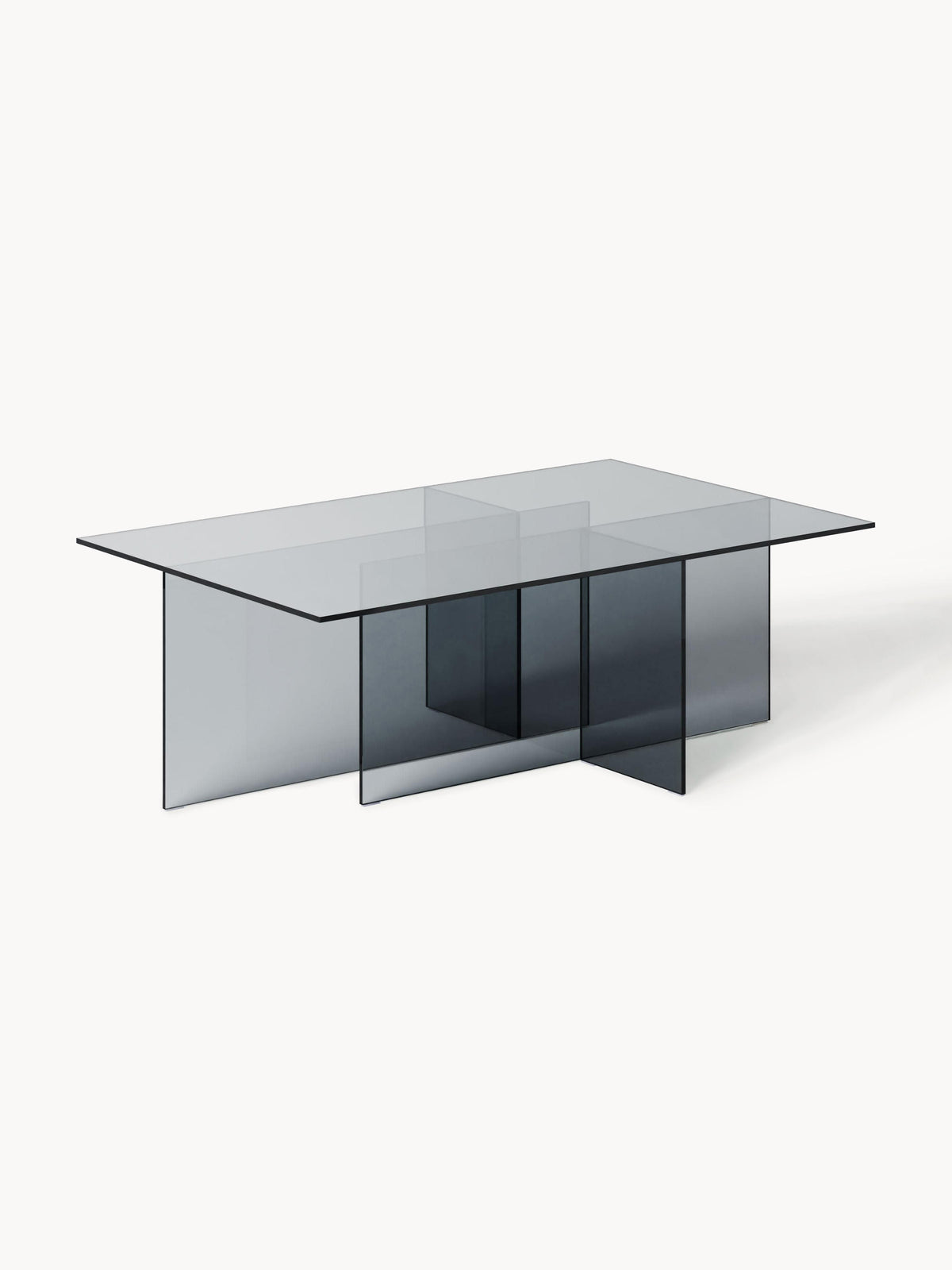 Anoulise Glass Coffee Table, W 102 cm