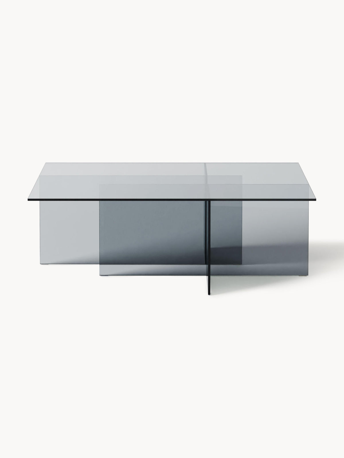 Anoulise Glass Coffee Table, W 102 cm