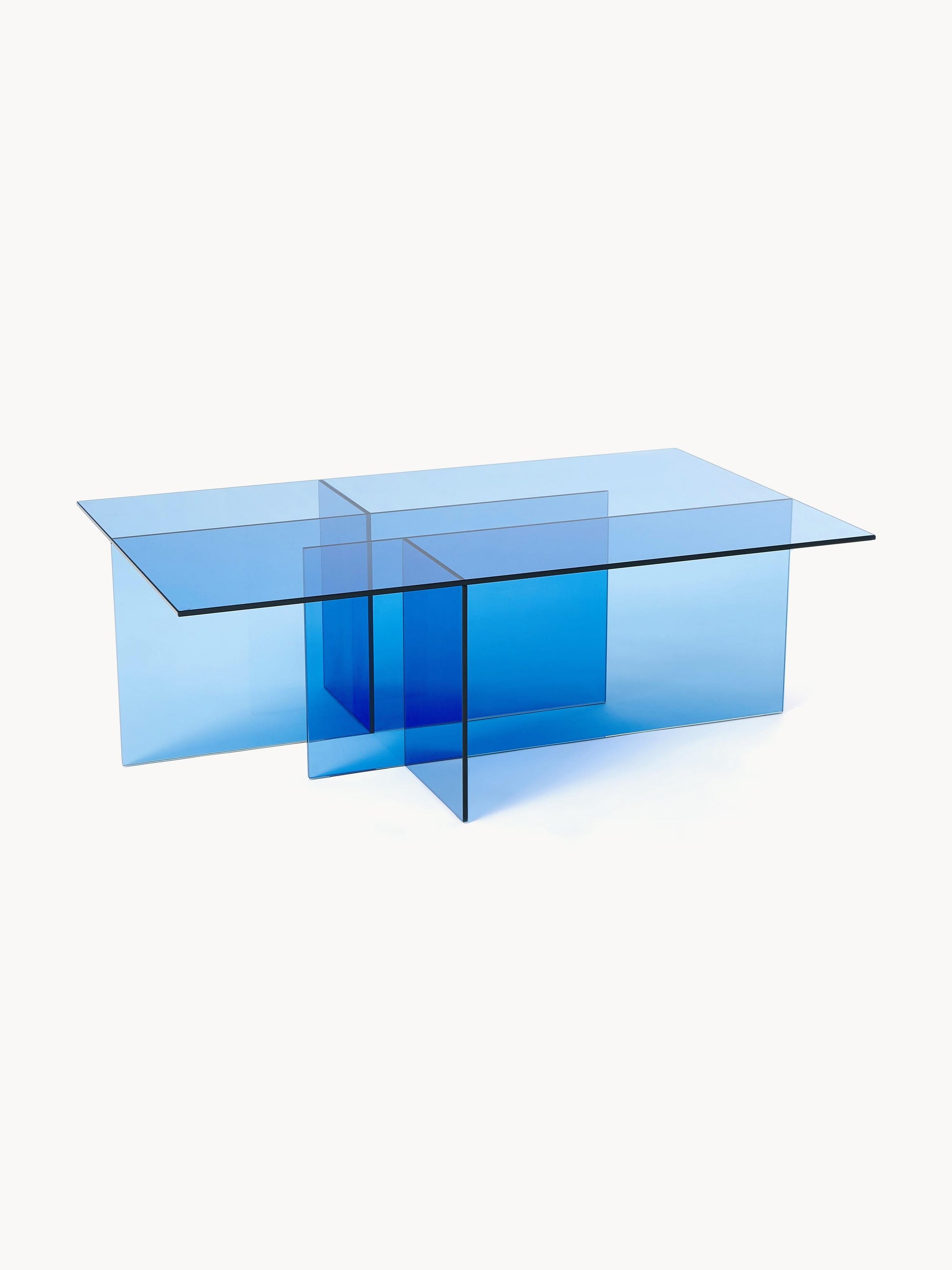 Anoulise Glass Coffee Table, W 102 cm
