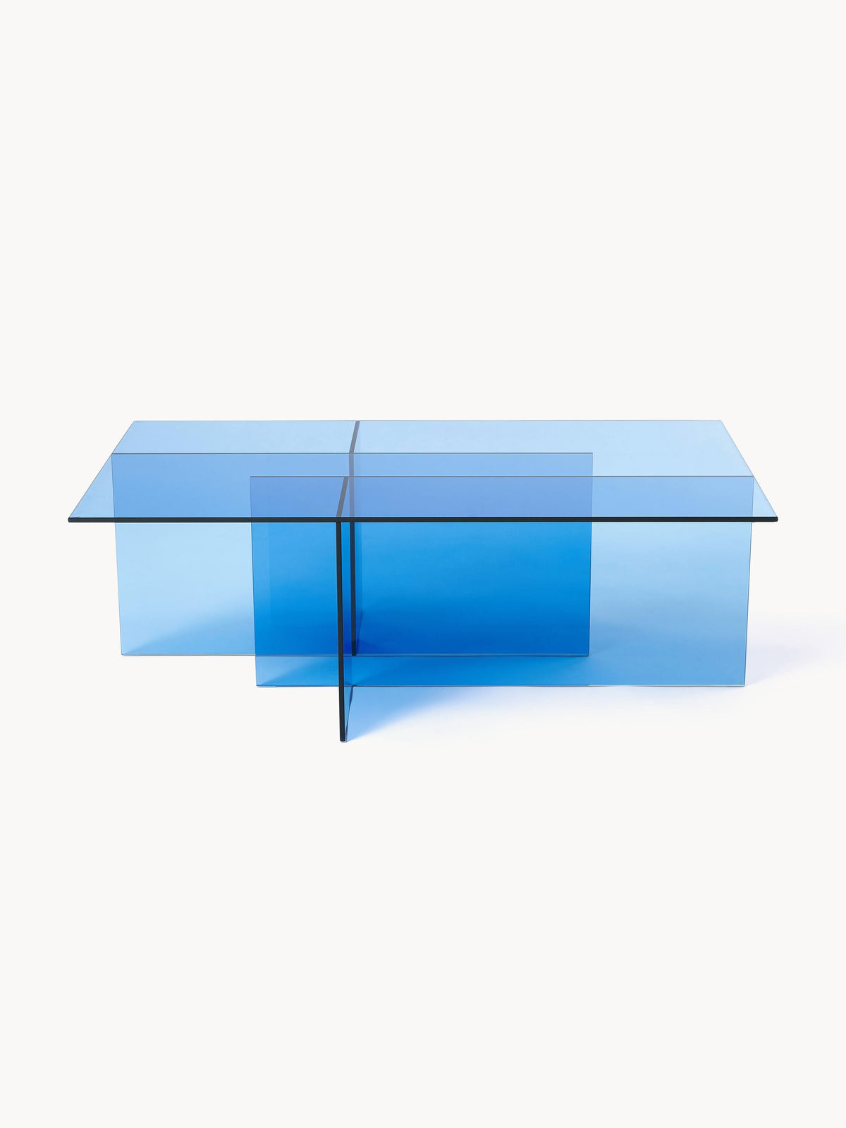 Anoulise Glass Coffee Table, W 102 cm