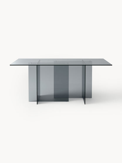 Anoulise Glass Dining Table, 180 x 90 cm