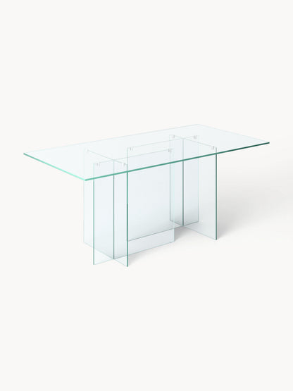 Anoulise Glass Dining Table, 180 x 90 cm