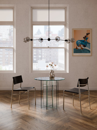 Anoulise Round Glass Dining Table, in Various Sizes