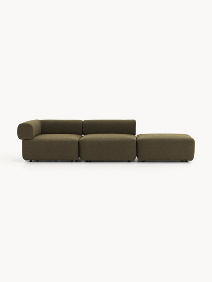 Antonure Modular Ottoman in Bouclé