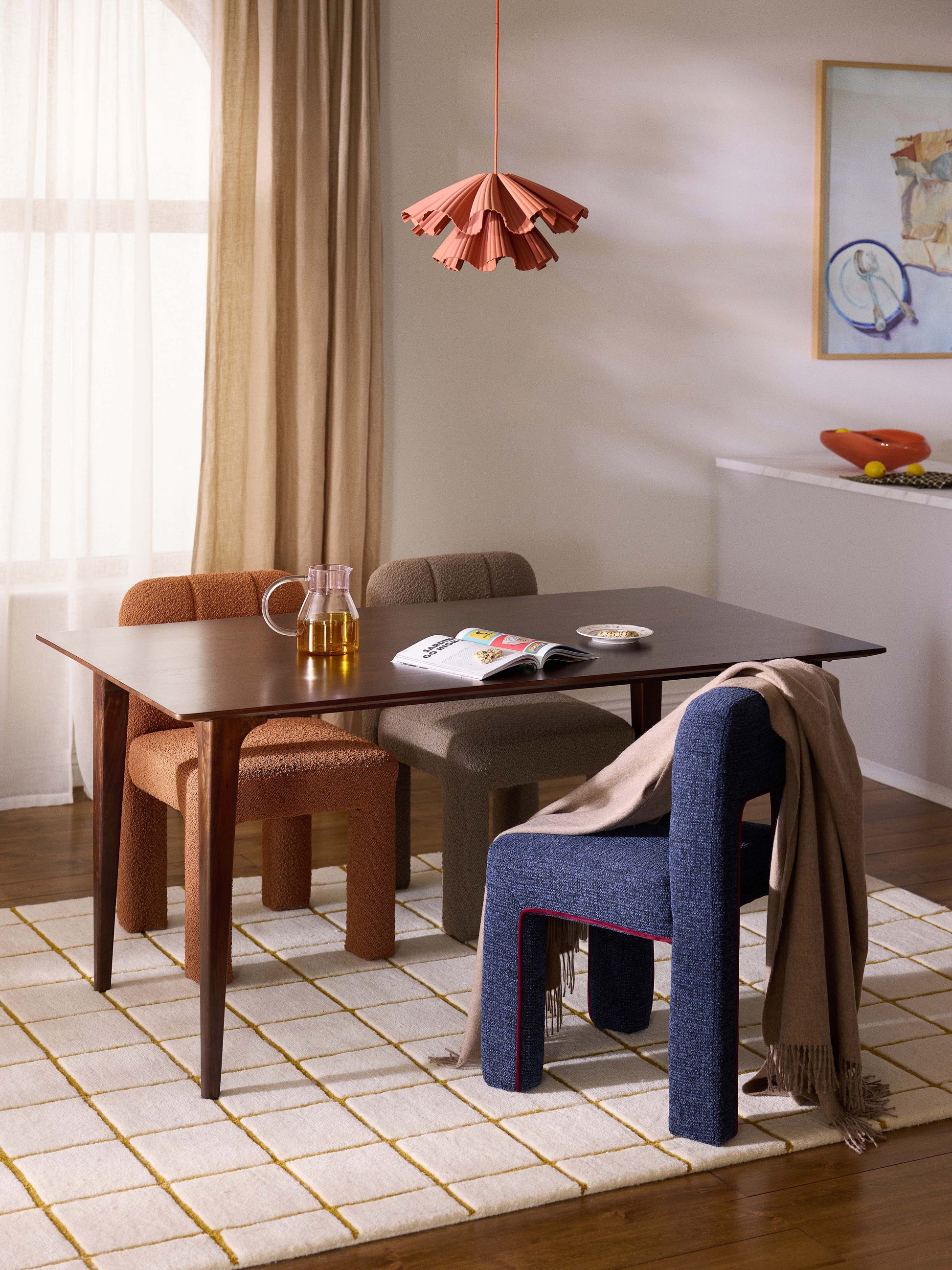 Archaldi Mango Wood Dining Table, in Various Sizes