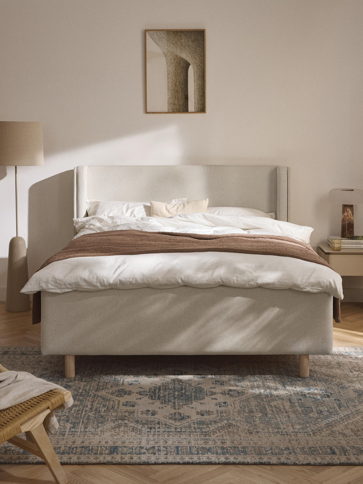 Archilla Upholstered Bed with Drawers