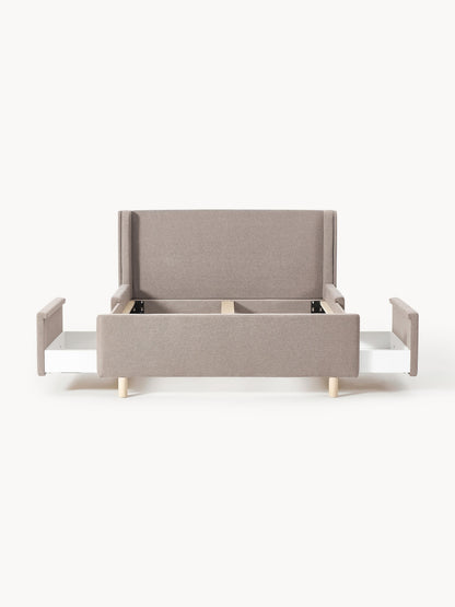 Archilla Upholstered Bed with Drawers