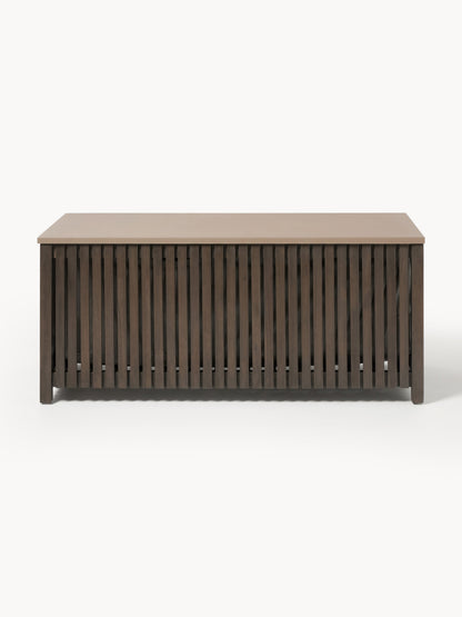Arkilla Acacia Wood Garden Storage Box with Insert, W 129 cm