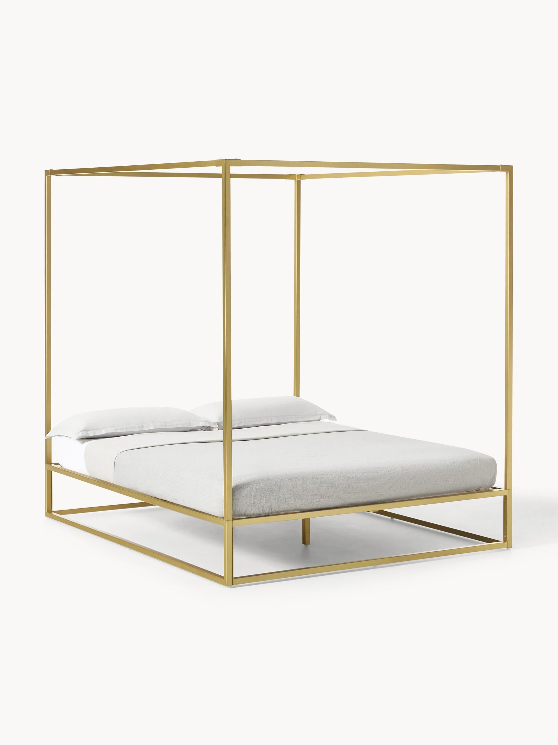 Bellarine Four-Poster Bed in Metal