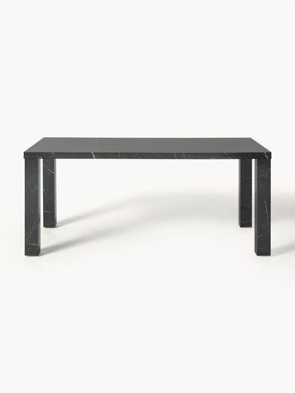 Carlmont Dining Table in Marble Look, 180 x 90 cm