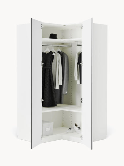 Charlisse Modular Corner Wardrobe, 115 cm Wide