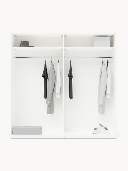 Charlisse Modular Hinged-Door Wardrobe, 200 cm Wide, in Various Sizes