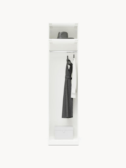 Charlisse Modular Hinged-Door Wardrobe, 50 cm Wide, in Various Sizes