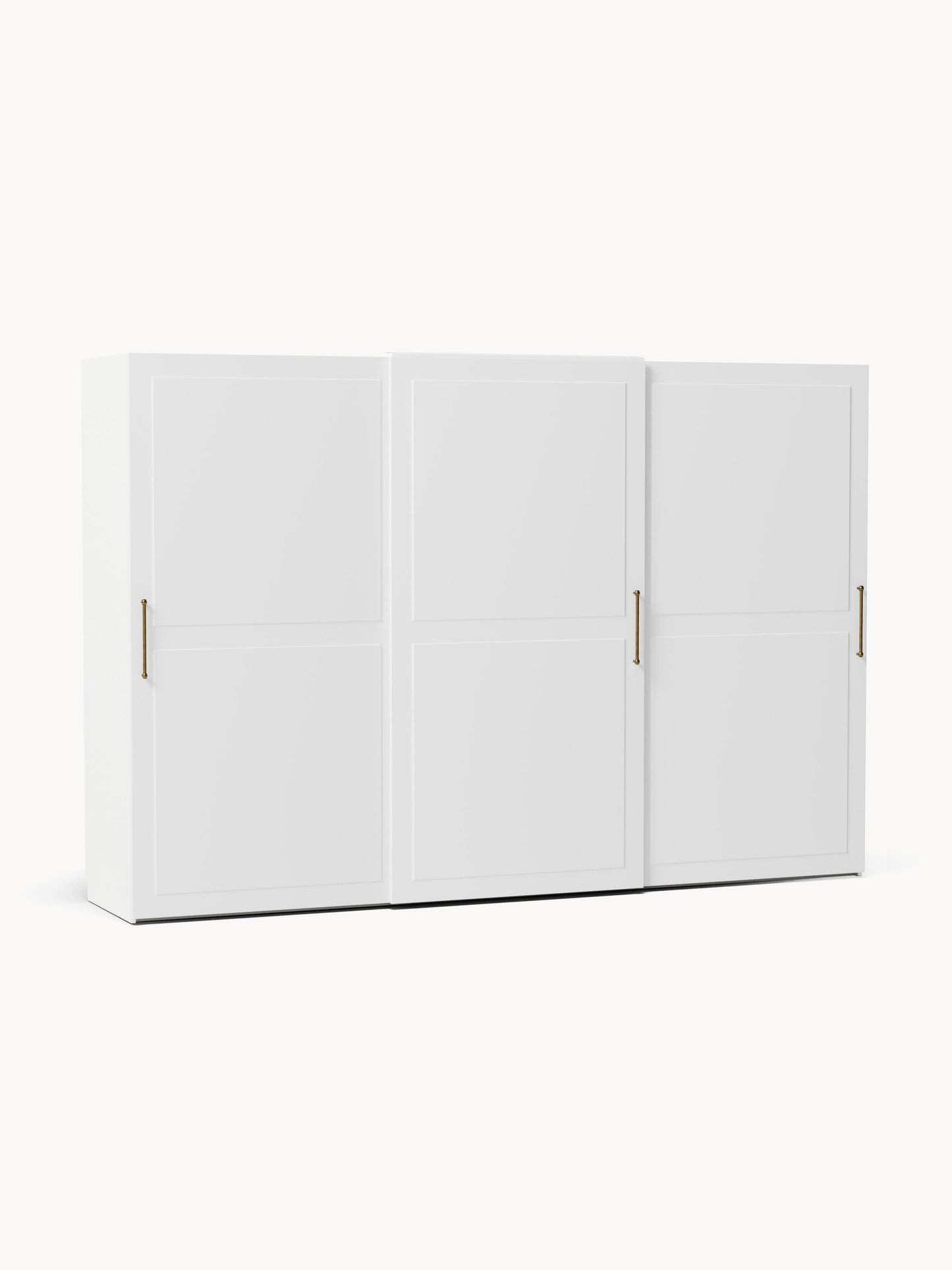 Charlisse Modular Sliding-Door Wardrobe, 300 cm Wide, in Various Sizes