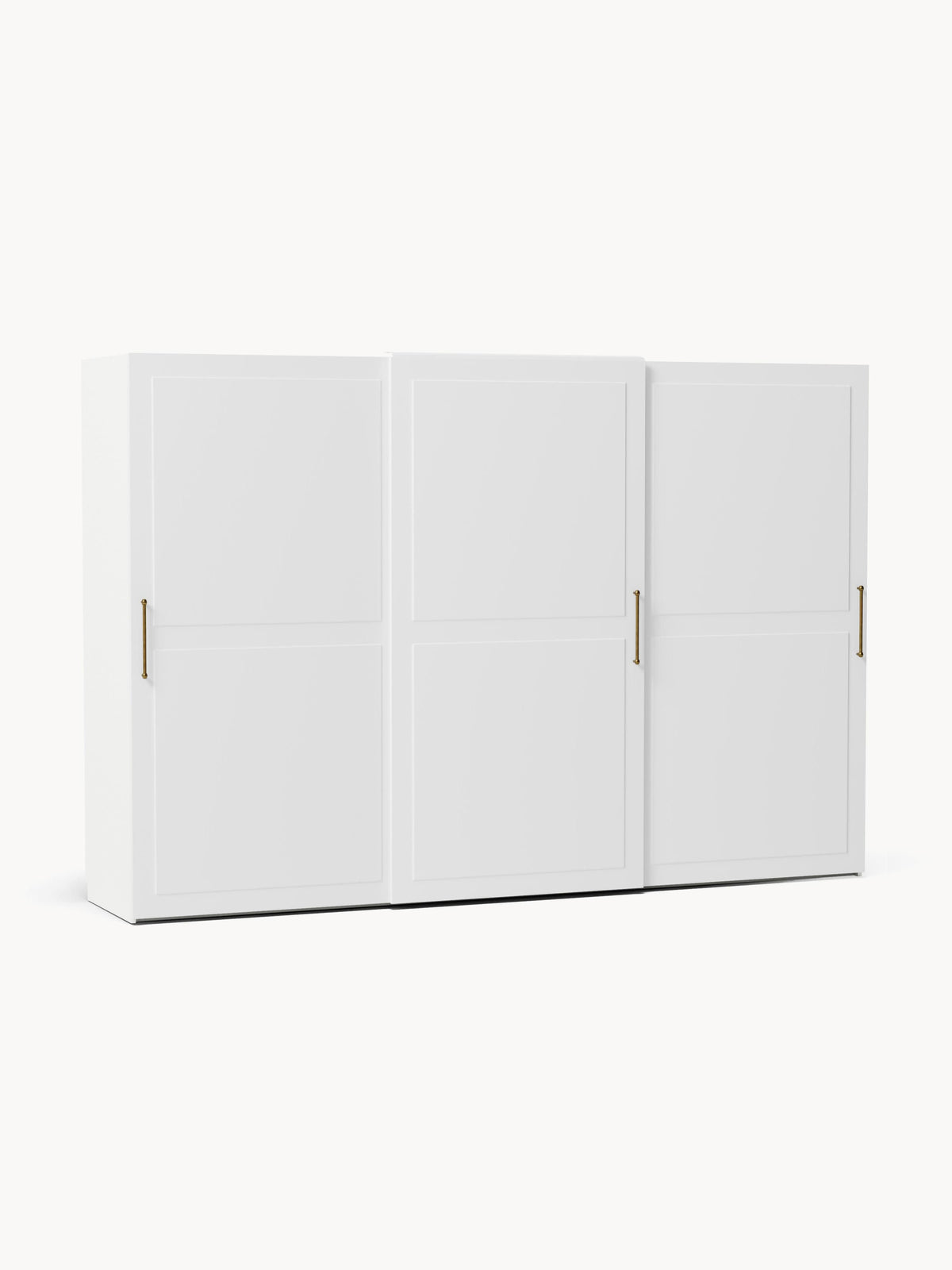 Charlisse Modular Sliding-Door Wardrobe, 300 cm Wide, in Various Sizes