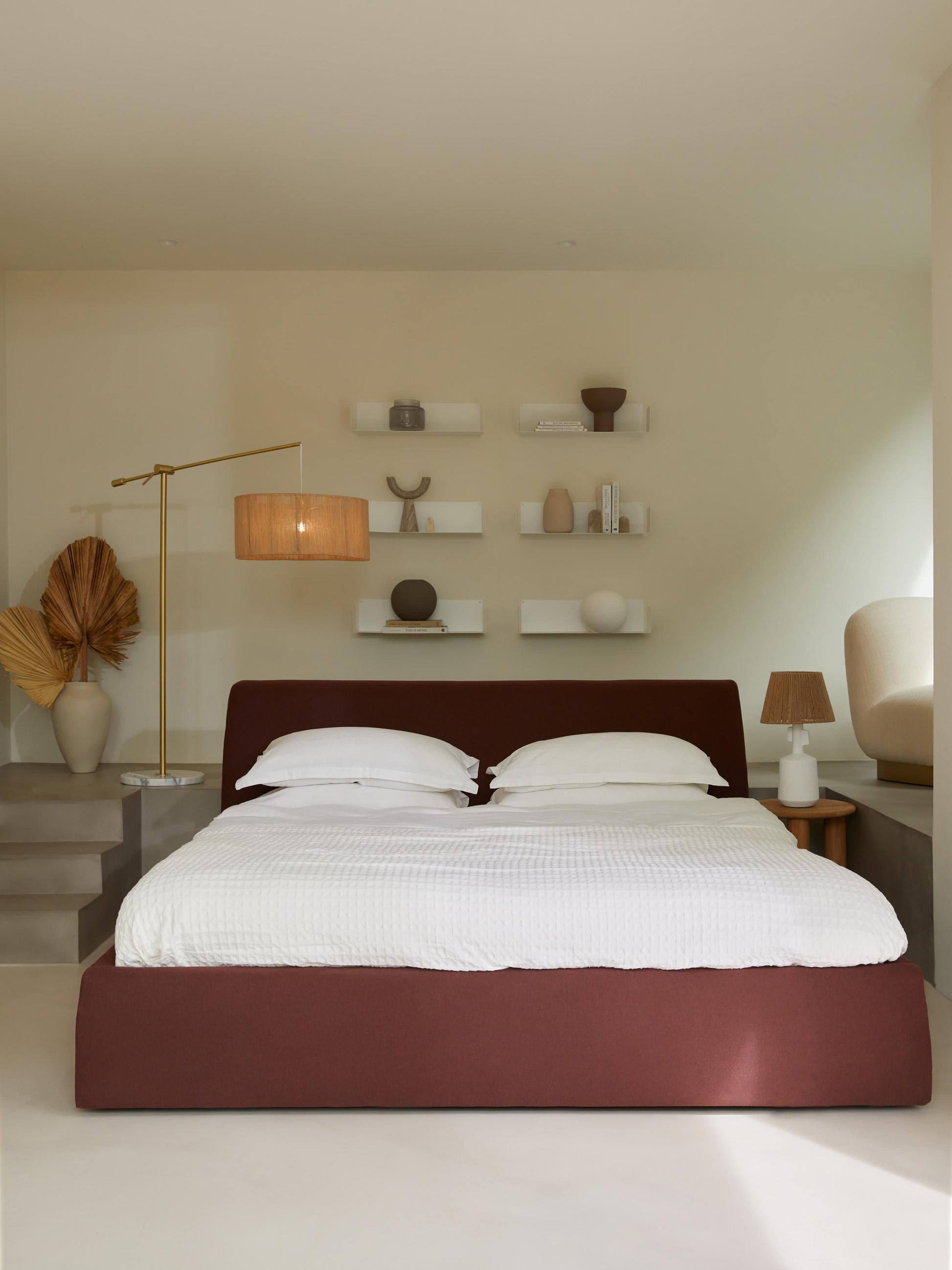Cloudric Upholstered Bed with Storage