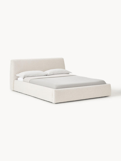 Cloudric Upholstered Bouclé Bed