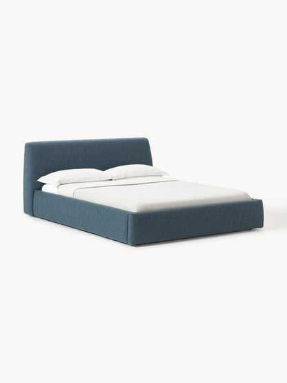 Cloudric Upholstered Bouclé Bed