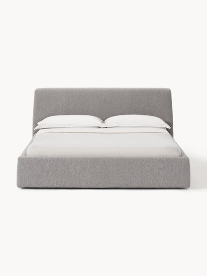 Cloudric Upholstered Bouclé Bed