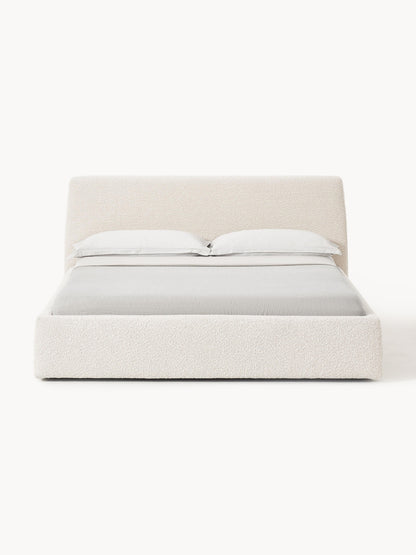 Cloudric Upholstered Bouclé Bed